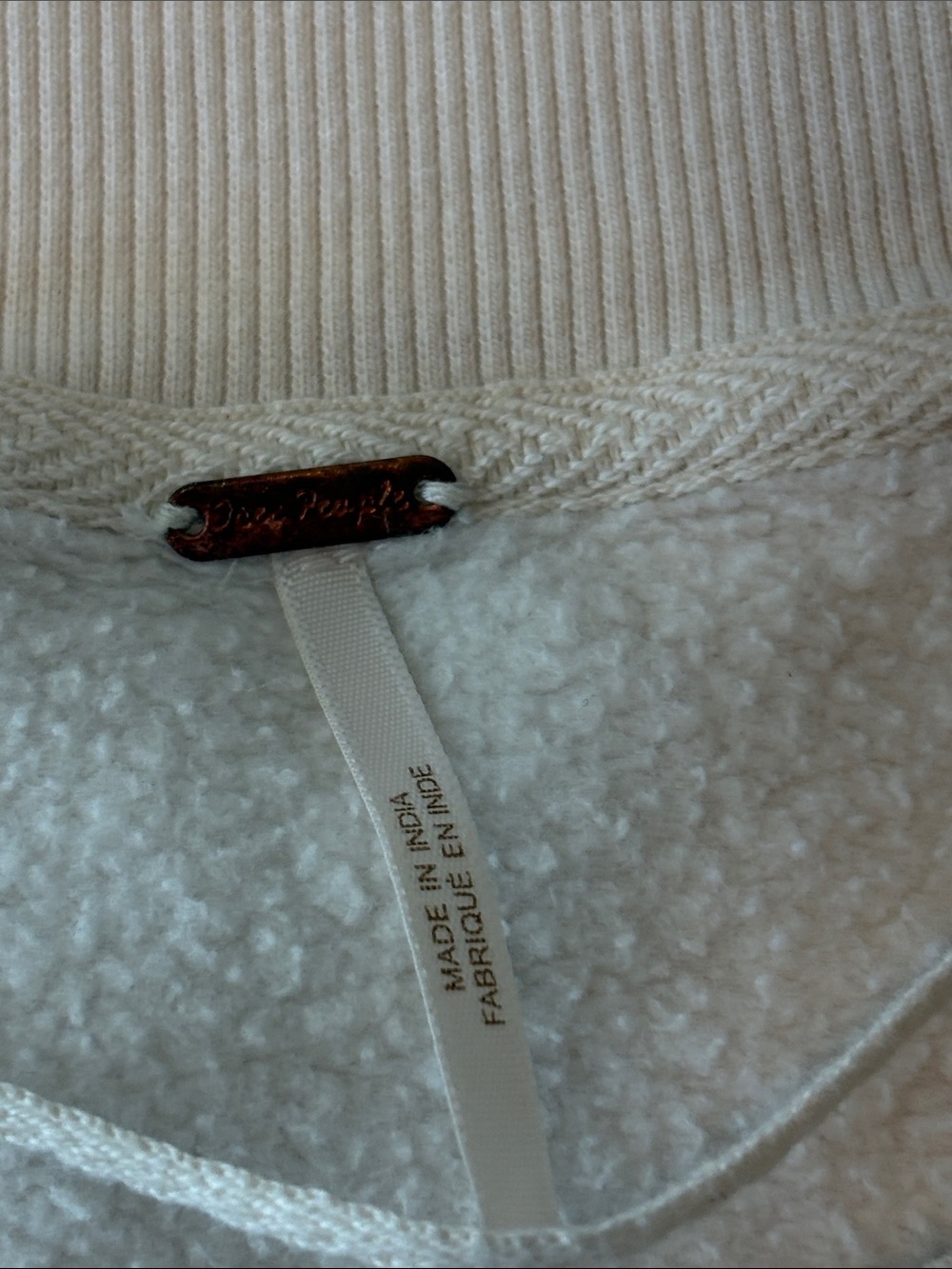 Free People FP Gaia Sweatshirt, Crop Large - Picture 2 of 16